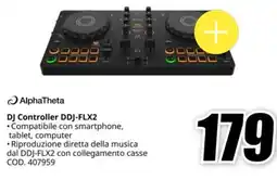 MediaWorld Alpha Theta DJ Controller DDJ-FLX2 offerta