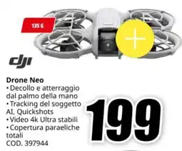 MediaWorld dji Drone Neo offerta