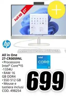 MediaWorld hp All in One 27-CR0059NL offerta