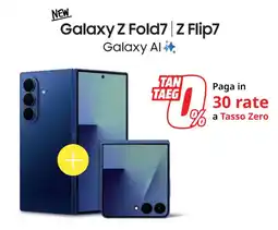 MediaWorld SAMSUNG NEW Galaxy Z Fold7 | Z Flip7 offerta
