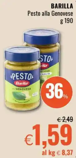 Famila BARILLA Pesto alla Genovese offerta