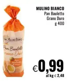 Famila MULING BIANCO Pan Baulett Trano Pan Bauletto Grano Duro offerta
