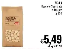 Famila SELEX Nocciole Sgusciate e Tostate offerta