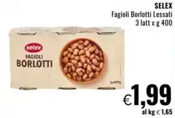 Famila SELEX Fagioli Borlotti Lessati offerta