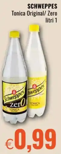 Famila SCHWEPPES Tonica Original/ Zero offerta