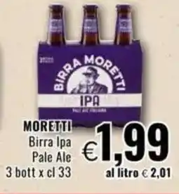 Famila MORETTI Birra Ipa Pale Ale offerta