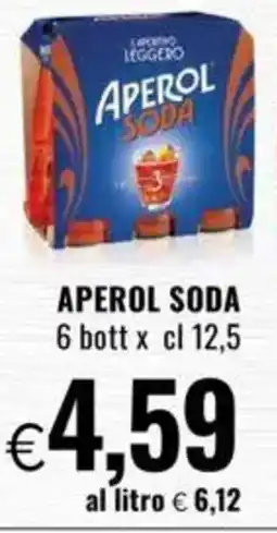 Famila Aperol soda offerta