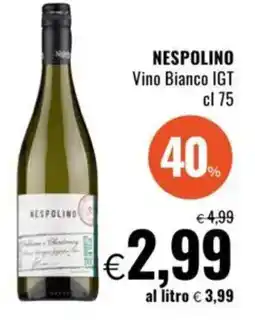 Famila NESPOLINO Vino Bianco IGT offerta