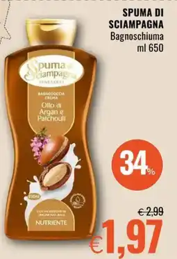 Famila SPUMA DI SCIAMPAGNA Bagnoschiuma offerta