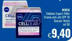 Famila NIVEA Cellular Expert Filler Crema anti-età SPF 15 Giorno/ Notte offerta