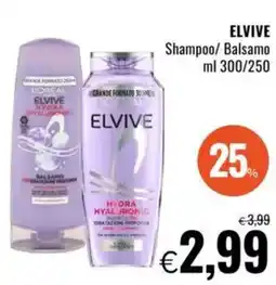 Famila ELVIVE Shampoo/ Balsamo offerta