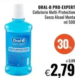 Famila ORAL-B PRO-EXPERT Collutorio Multi-Protection Senza Alcool Menta offerta