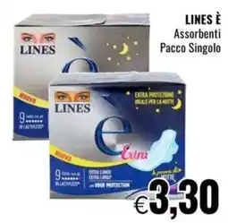 Famila LINES È Assorbenti Pacco Singolo offerta