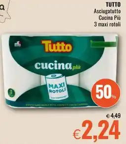 Famila TUTTO Asciugatutto Cucina Più 3 maxi rotoli offerta