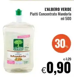 Famila L'ALBERO VERDE Piatti Concentrato Mandorla offerta