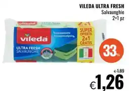 Famila VILEDA Ultra fresh salvaunghie offerta