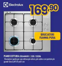 AmiCo Shop Electrolux PIANO COTTURA EGS6404SXI offerta