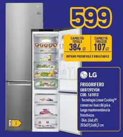 AmiCo Shop LG FRIGORIFERO GBB72PZVGN offerta