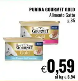 Famila Purina gourmet gold alimento gatto offerta