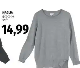 Famila MAGLIA girocollo soft offerta