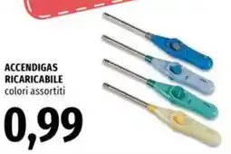 Famila Accendigas ricaricabile colori assortiti offerta