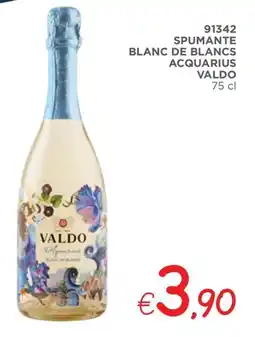 Zona Spumante blanc de blancs acquarius VALDO offerta
