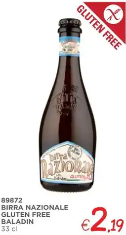 Zona Birra nazionale gluten free BALADIN offerta