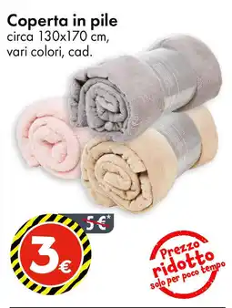 Tedi Coperta in pile offerta