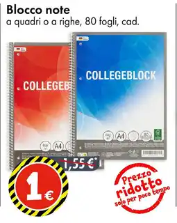 Tedi Blocco note offerta
