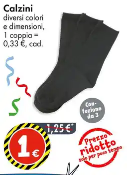 Tedi Calzini diversi colori offerta