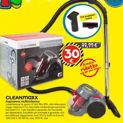 Tedi CLEANMOXX Aspiratore multiciclonico offerta