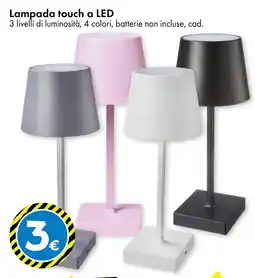 Tedi Lampada touch a LED offerta