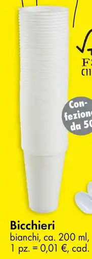 Tedi Bicchieri offerta