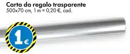 Tedi Carta da regalo trasparente offerta