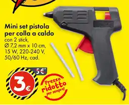 Tedi Mini set pistola per colla a caldo offerta