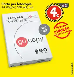 Tedi Carta per fotocopie A4 offerta