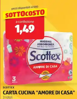ALDI Scottex carta cucina "amore di casa" offerta