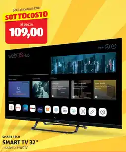 ALDI SMART TECH Smart TV 32" offerta