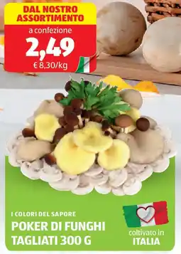 ALDI I colori del sapore poker di funghi tagliati offerta