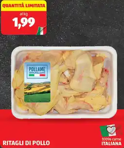 ALDI Ritagli di pollo offerta