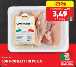 ALDI Il podere controfiletti di pollo offerta