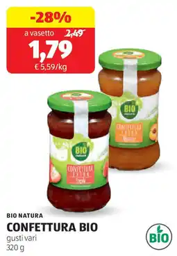 ALDI Bio natura confettura bio offerta