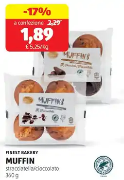 ALDI Finest bakery muffin offerta
