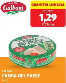ALDI Galbani crema bel paese offerta