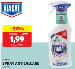 ALDI Viakal spray anticalcare offerta