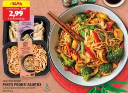 ALDI Asia green garden piatti pronti asiatici offerta