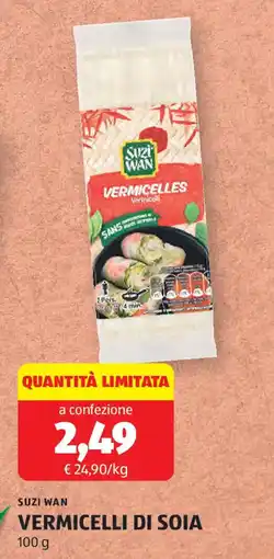 ALDI Suzi wan vermicelli di soia offerta