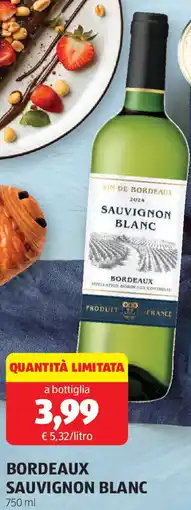 ALDI Bordeaux sauvignon blanc offerta