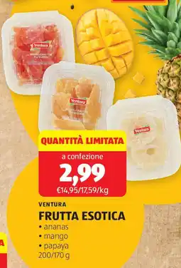 ALDI Ventura frutta esotica offerta