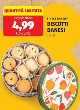 ALDI Finest bakery biscotti danesi offerta